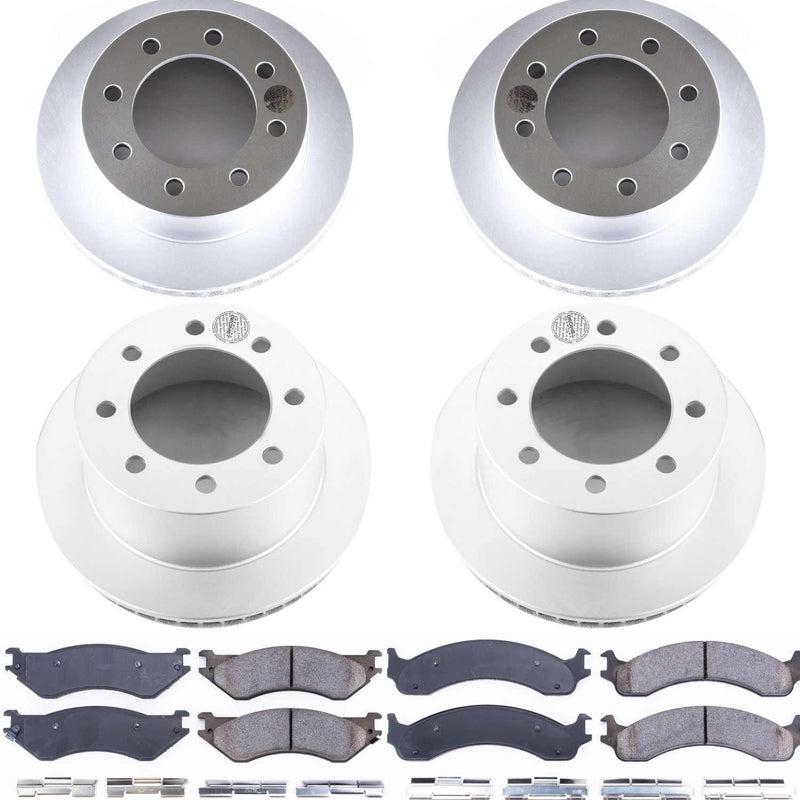 Power Stop CRK5466 Z17 Evolution Front And Rear Brake Kit for 2001-2002 Dodge Ram 2500 product image