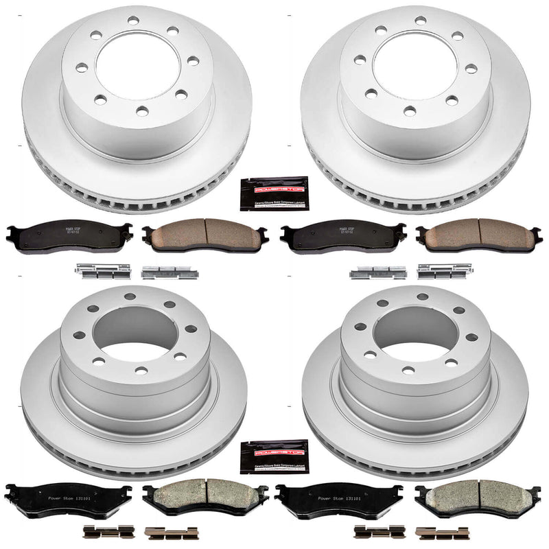 Power Stop CRK5468 - Z17 Evolution Front And Rear Brake Kit vehicle fitment brake part