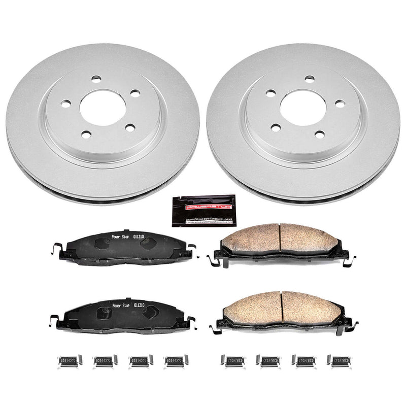 Power Stop CRK5487 - Z17 Evolution Rear Brake Kit vehicle fitment brake part