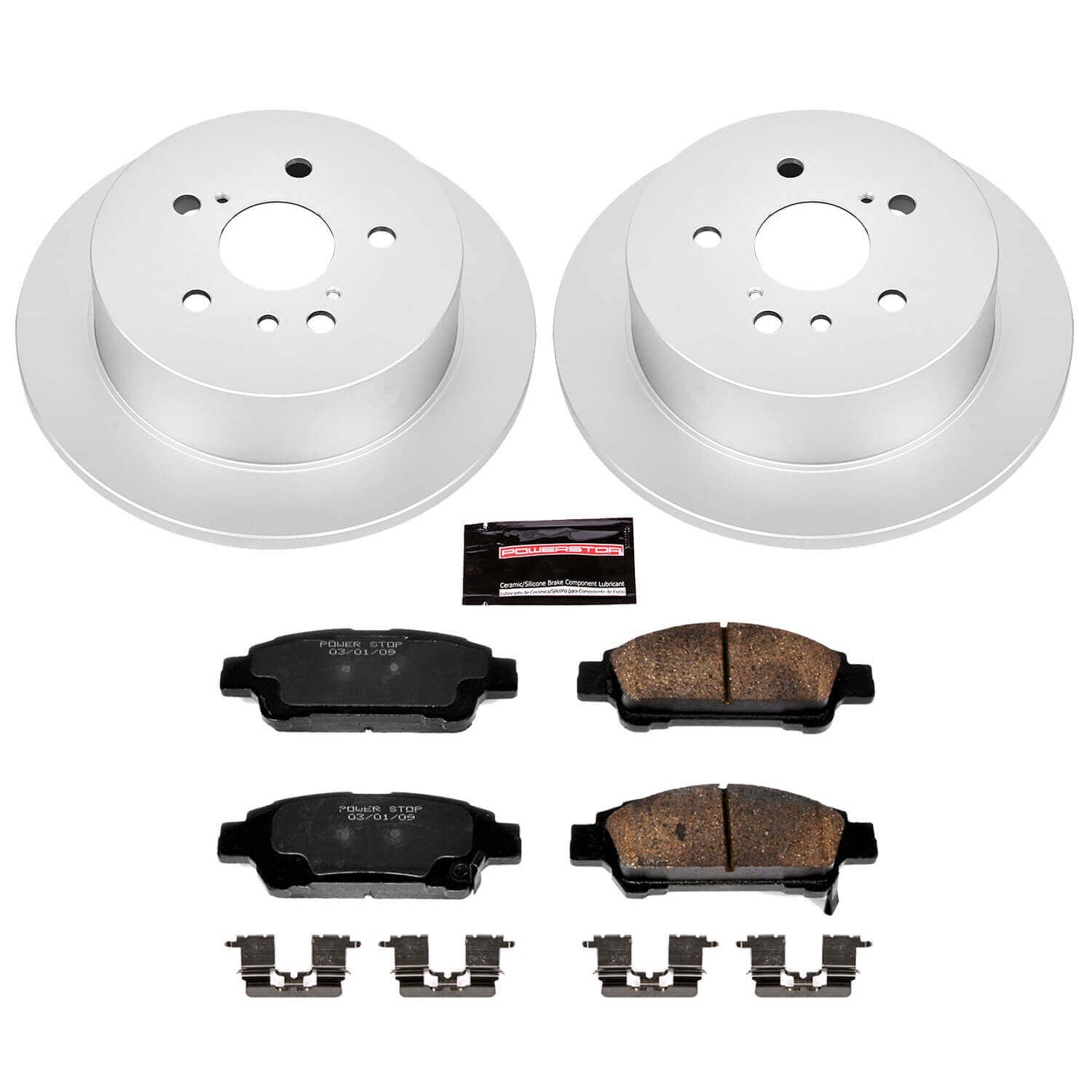 Power Stop CRK5498 - Z17 Evolution Rear Brake Kit vehicle fitment brake part