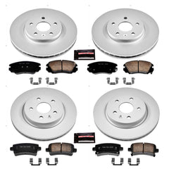 Power Stop CRK5515 - Z17 Evolution Front And Rear Brake Kit vehicle fitment brake part