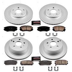 Power Stop CRK5516 - Z17 Evolution Front And Rear Brake Kit vehicle fitment brake part
