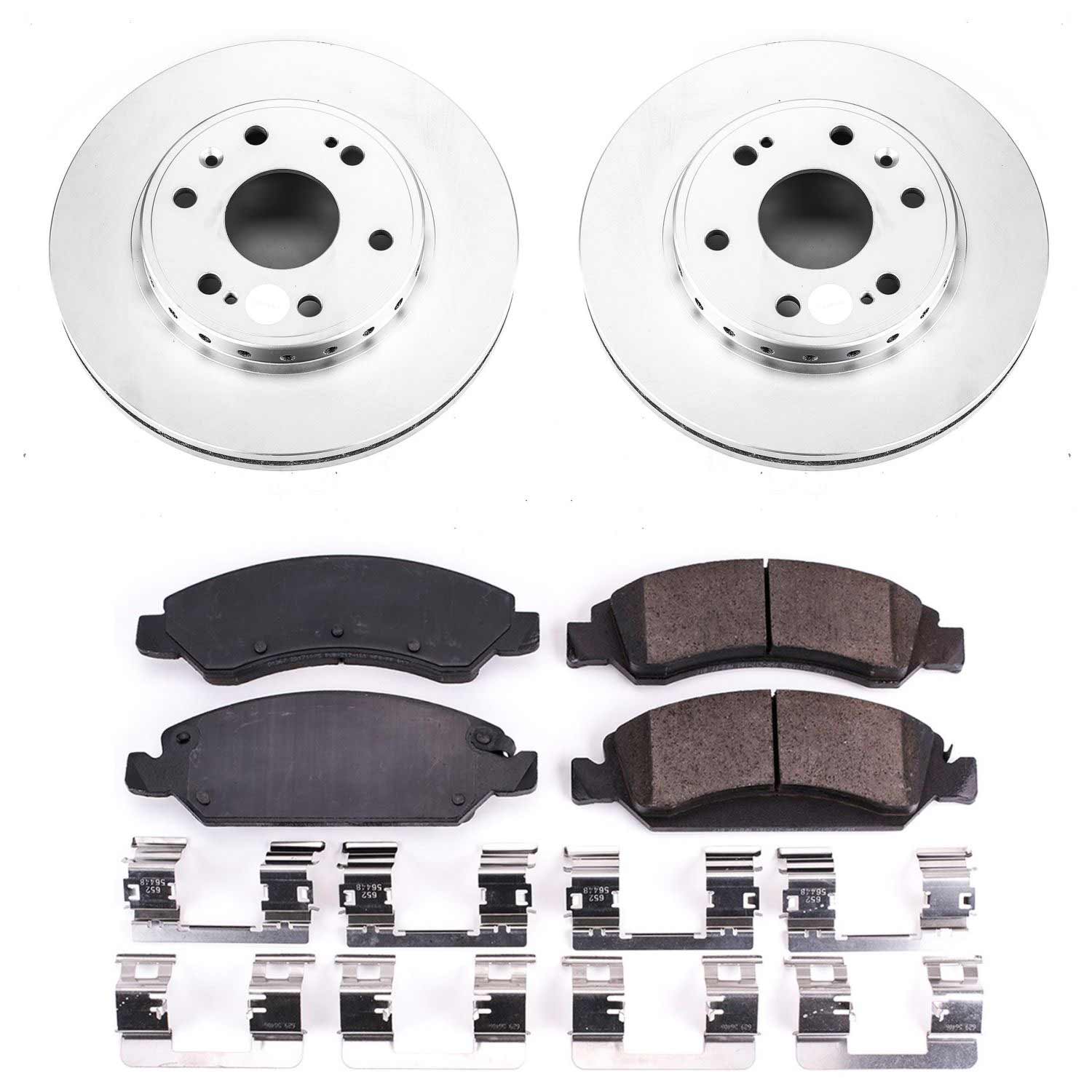 Power Stop CRK5519 Z17 Evolution Front Brake Kit for 2007 Chevrolet Tahoe Ppv product image