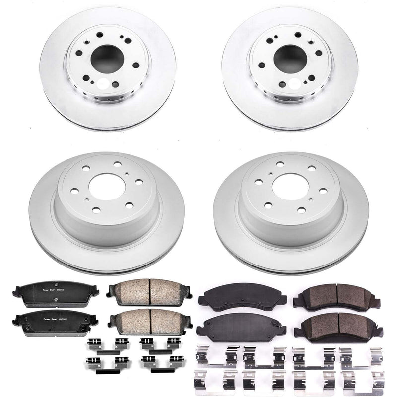 Power Stop CRK5520 Z17 Evolution Front And Rear Brake Kit for 2007 Chevrolet Tahoe Ppv product image