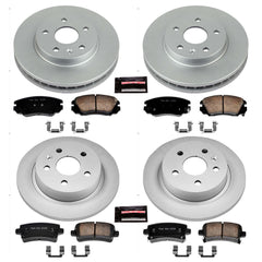 Power Stop CRK5523 - Z17 Evolution Front And Rear Brake Kit vehicle fitment brake part
