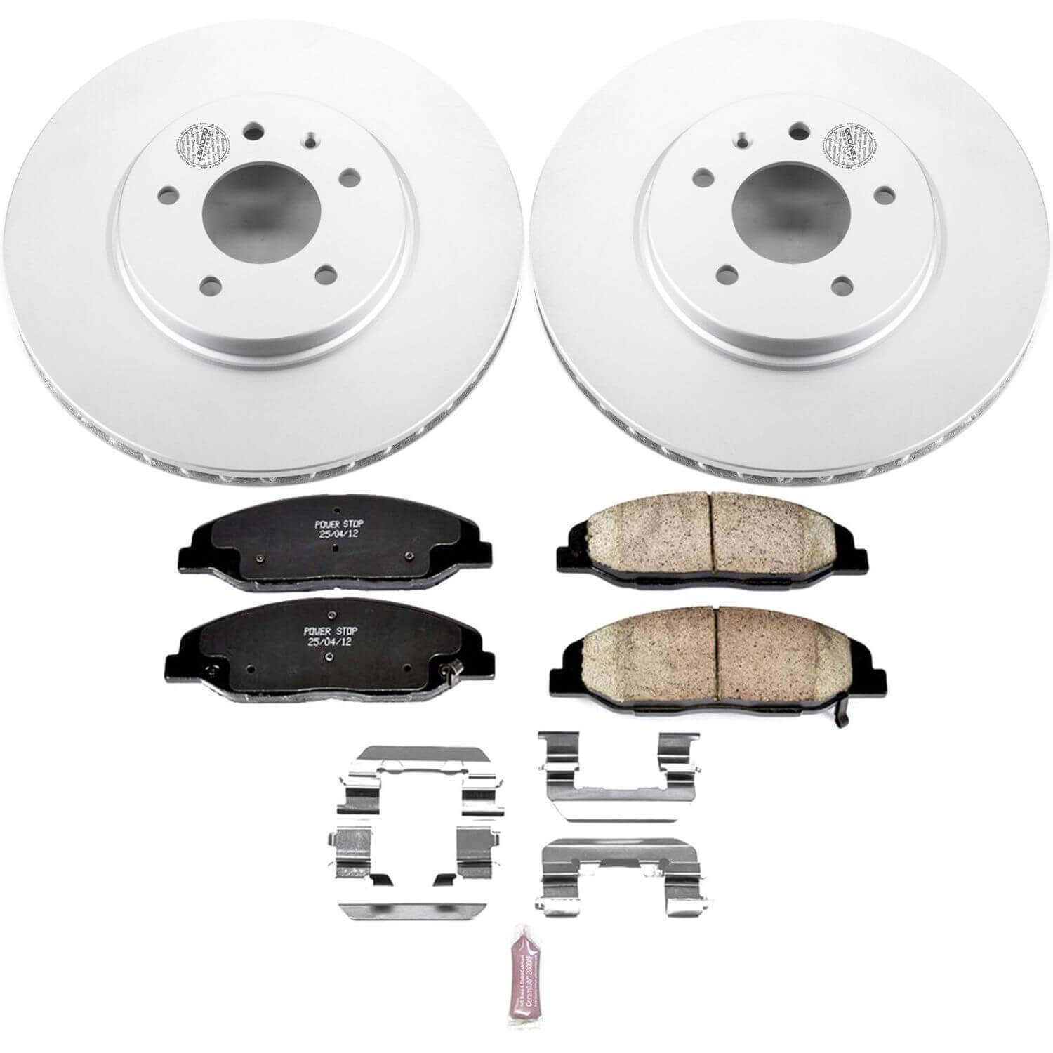 Power Stop CRK5538 Z17 Evolution Front Brake Kit for 2009-2011 Cadillac Sts product image