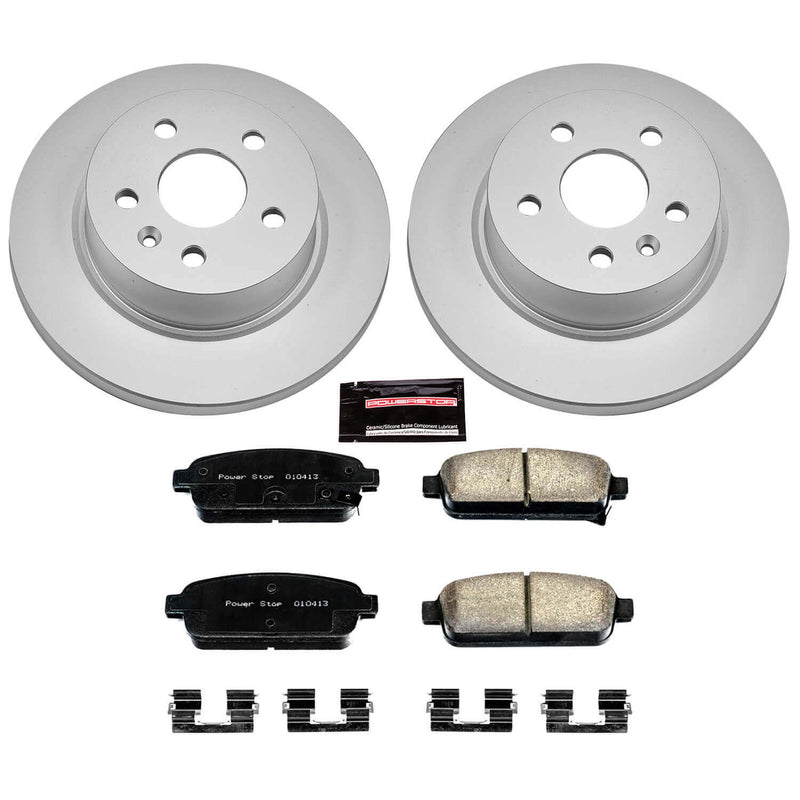 Power Stop CRK5544 - Z17 Evolution Rear Brake Kit vehicle fitment brake part