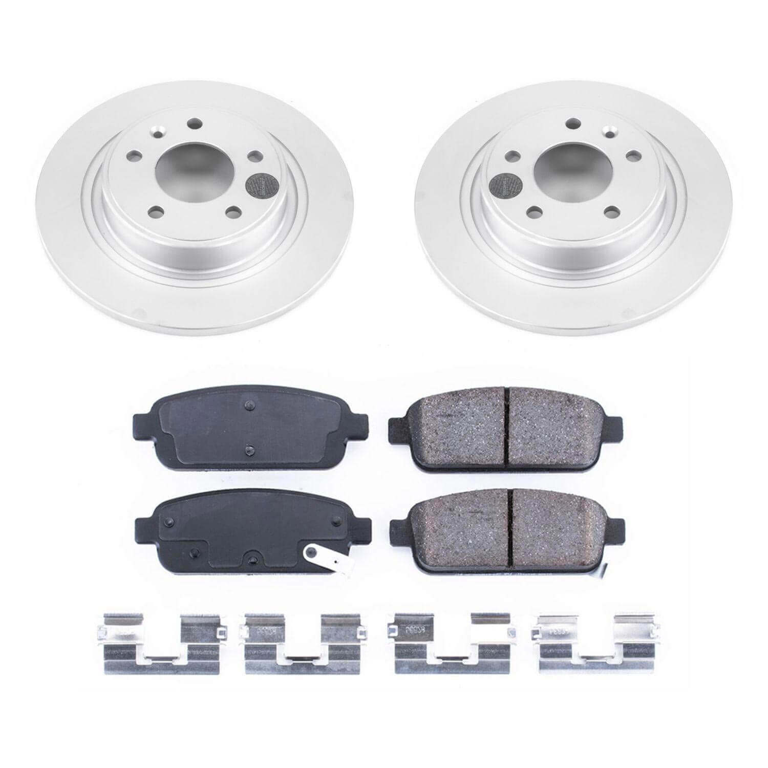 Power Stop CRK5552 Z17 Evolution Rear Brake Kit for 2016-2019 Buick Cascada product image