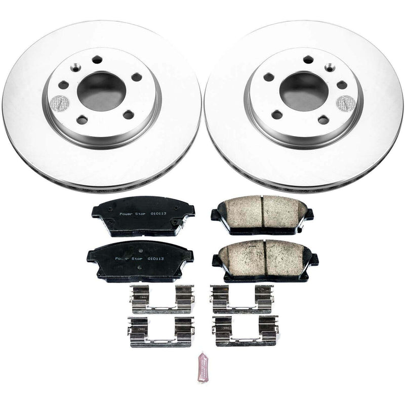 Power Stop CRK5554 Z17 Evolution Front Brake Kit for 2012-2017 Buick Verano product image