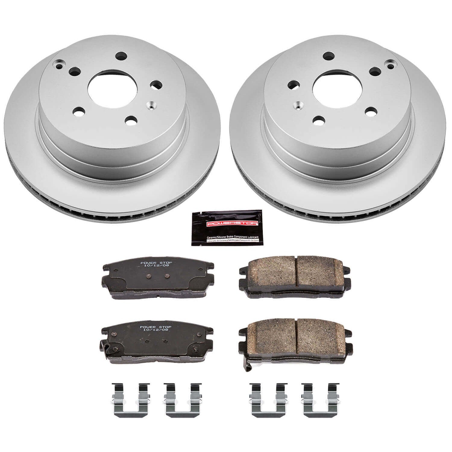 Power Stop CRK5558 - Z17 Evolution Rear Brake Kit vehicle fitment brake part