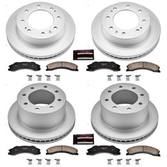 Power Stop CRK5560 - Z17 Evolution Front And Rear Brake Kit vehicle fitment brake part