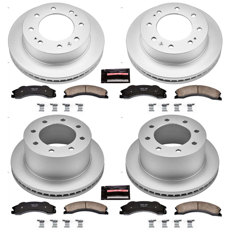 Power Stop CRK5560 - Z17 Evolution Front And Rear Brake Kit vehicle fitment brake part