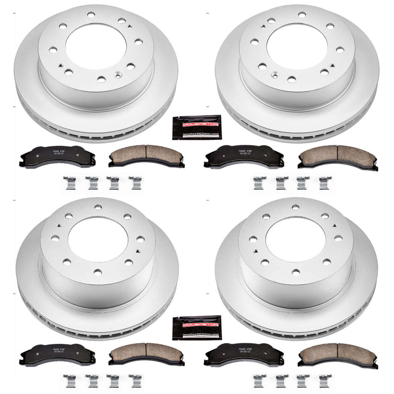 Power Stop CRK5561 - Z17 Evolution Front And Rear Brake Kit vehicle fitment brake part