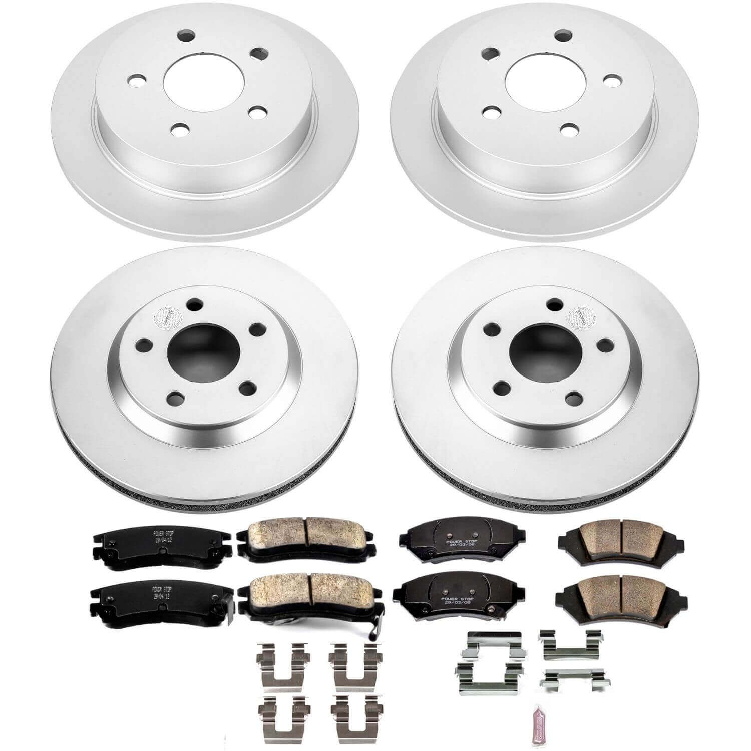 Power Stop CRK5564 Z17 Evolution Front And Rear Brake Kit for 2005 Chevrolet Impala product image