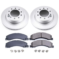 Power Stop CRK5567 Z17 Evolution Front Pad And Rotor Kit for 2008-2024 Dodge Ram 4500 product image