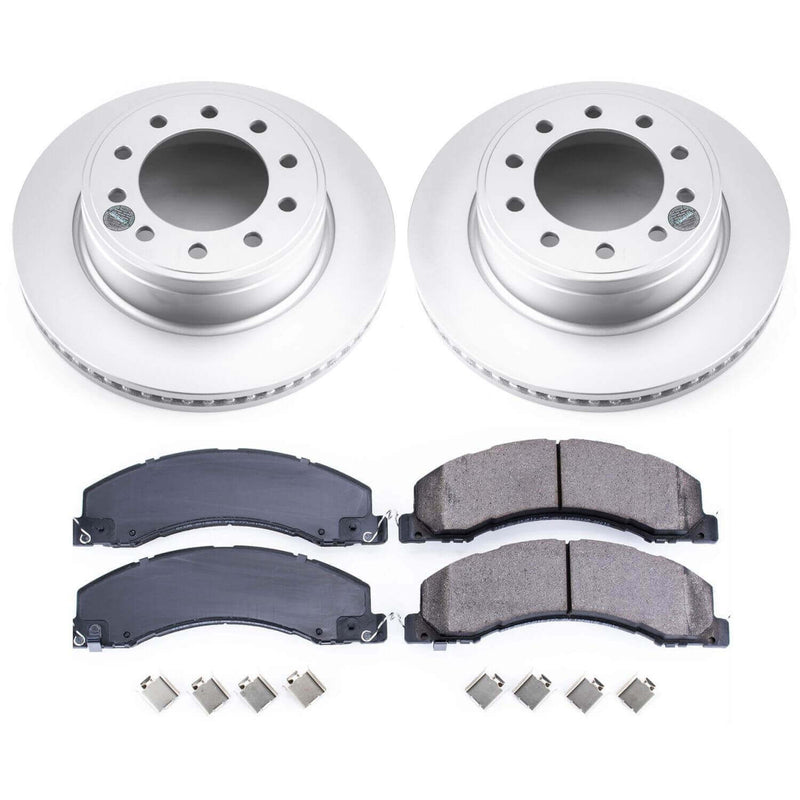 Power Stop CRK5567 Z17 Evolution Front Pad And Rotor Kit for 2008-2024 Dodge Ram 4500 product image