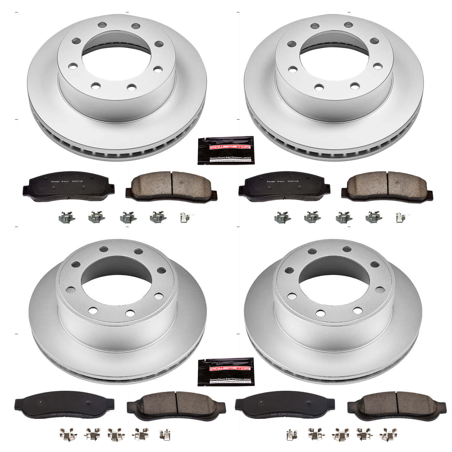Power Stop CRK5573 - Z17 Evolution Front And Rear Brake Kit vehicle fitment brake part