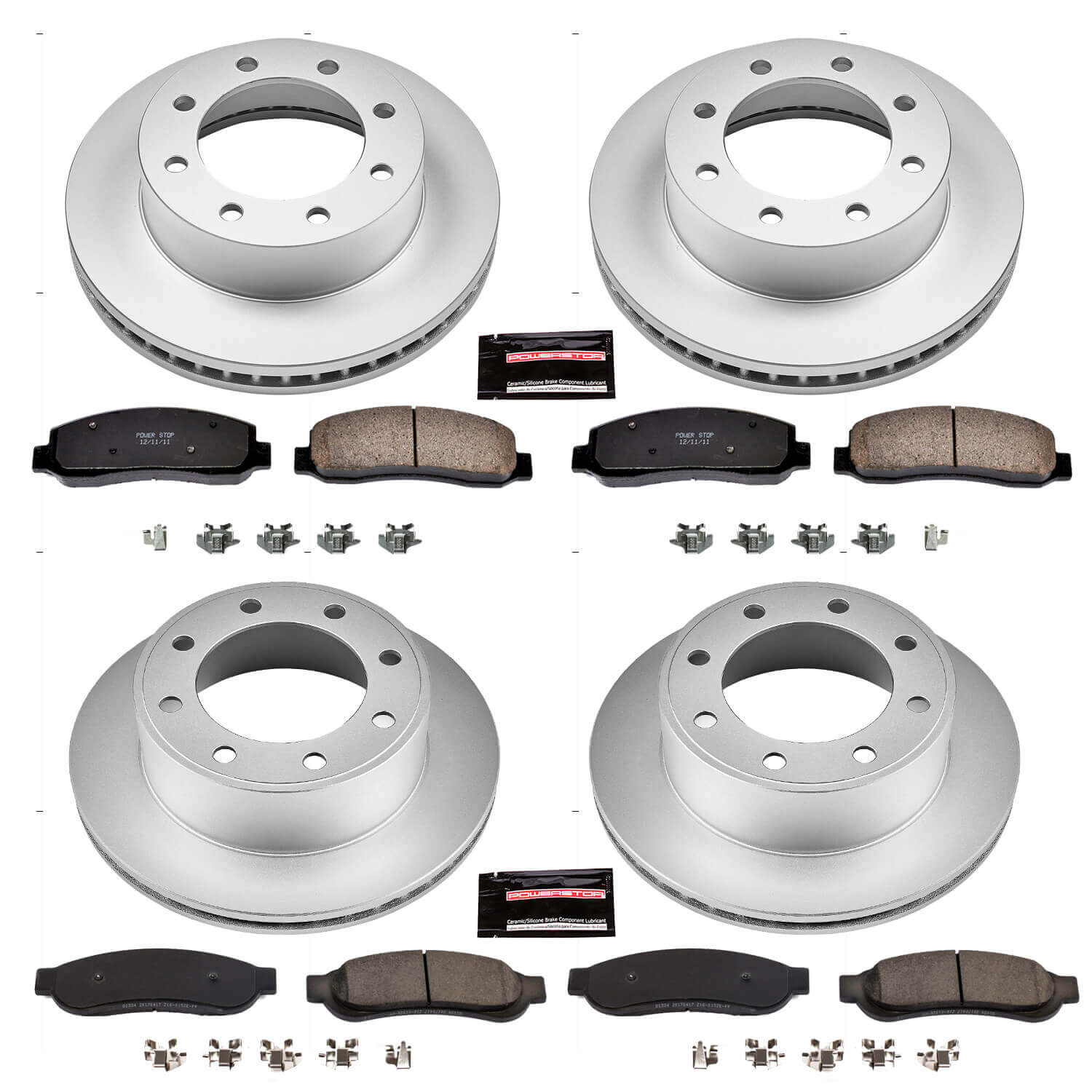 Power Stop CRK5575 - Z17 Evolution Front And Rear Brake Kit vehicle fitment brake part