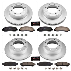 Power Stop CRK5575 - Z17 Evolution Front And Rear Brake Kit vehicle fitment brake part