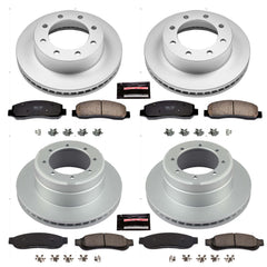 Power Stop CRK5576 - Z17 Evolution Front And Rear Brake Kit vehicle fitment brake part