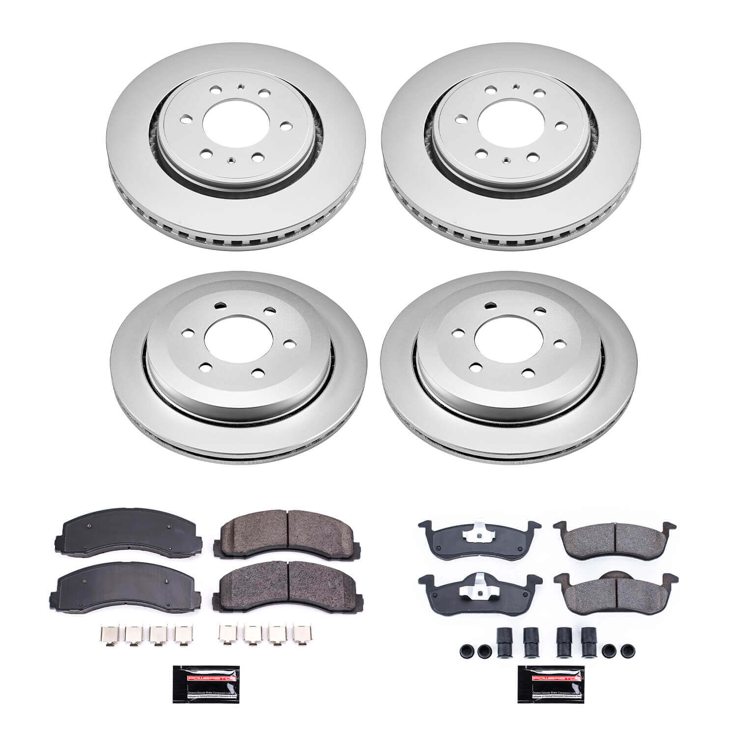 Power Stop CRK5577 - Z17 Evolution Front And Rear Brake Kit vehicle fitment brake part