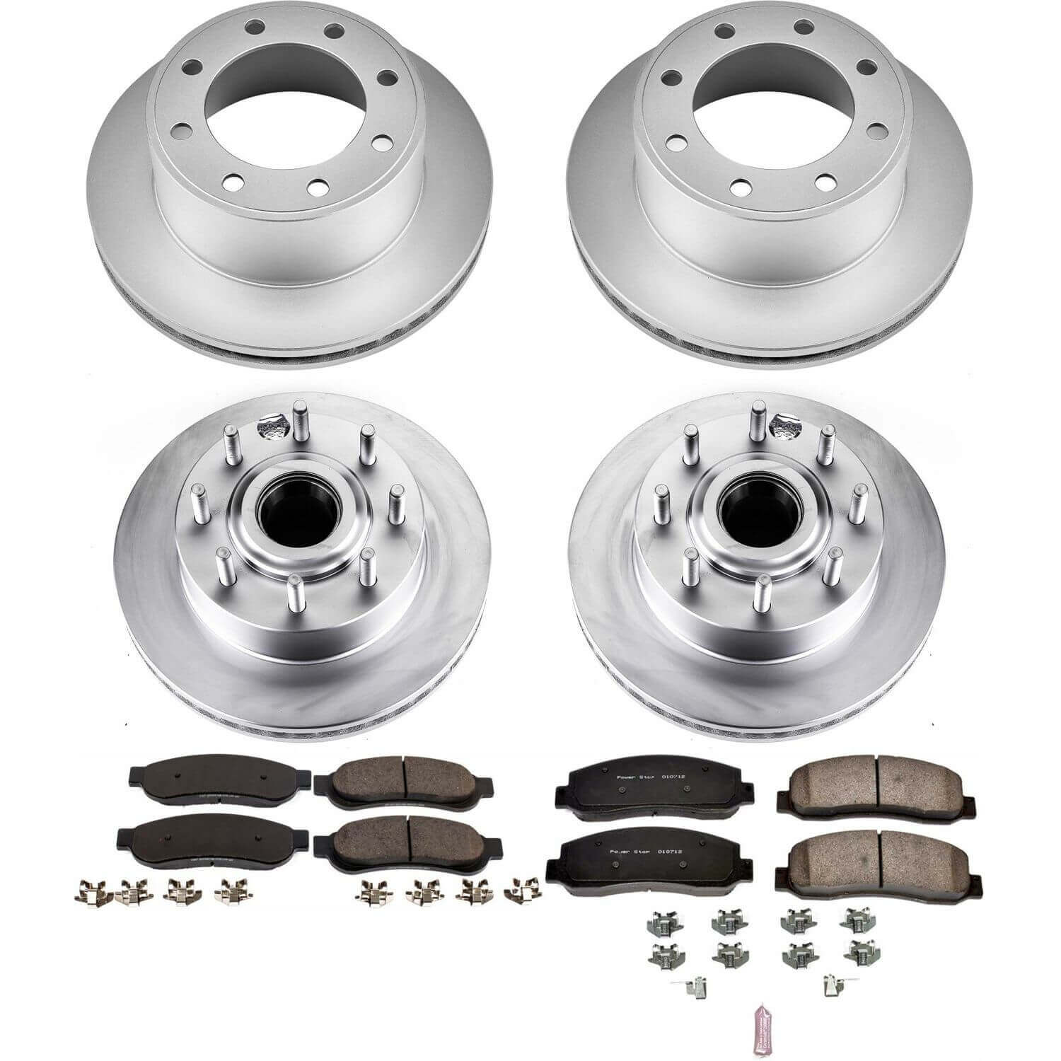 Power Stop CRK5586 - Z17 Evolution Front And Rear Brake Kit vehicle fitment brake part