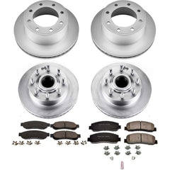 Power Stop CRK5586 - Z17 Evolution Front And Rear Brake Kit vehicle fitment brake part