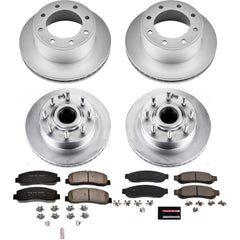 Power Stop CRK5587 - Z17 Evolution Front And Rear Brake Kit vehicle fitment brake part