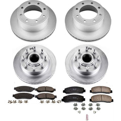 Power Stop CRK5589 - Z17 Evolution Front And Rear Brake Kit vehicle fitment brake part