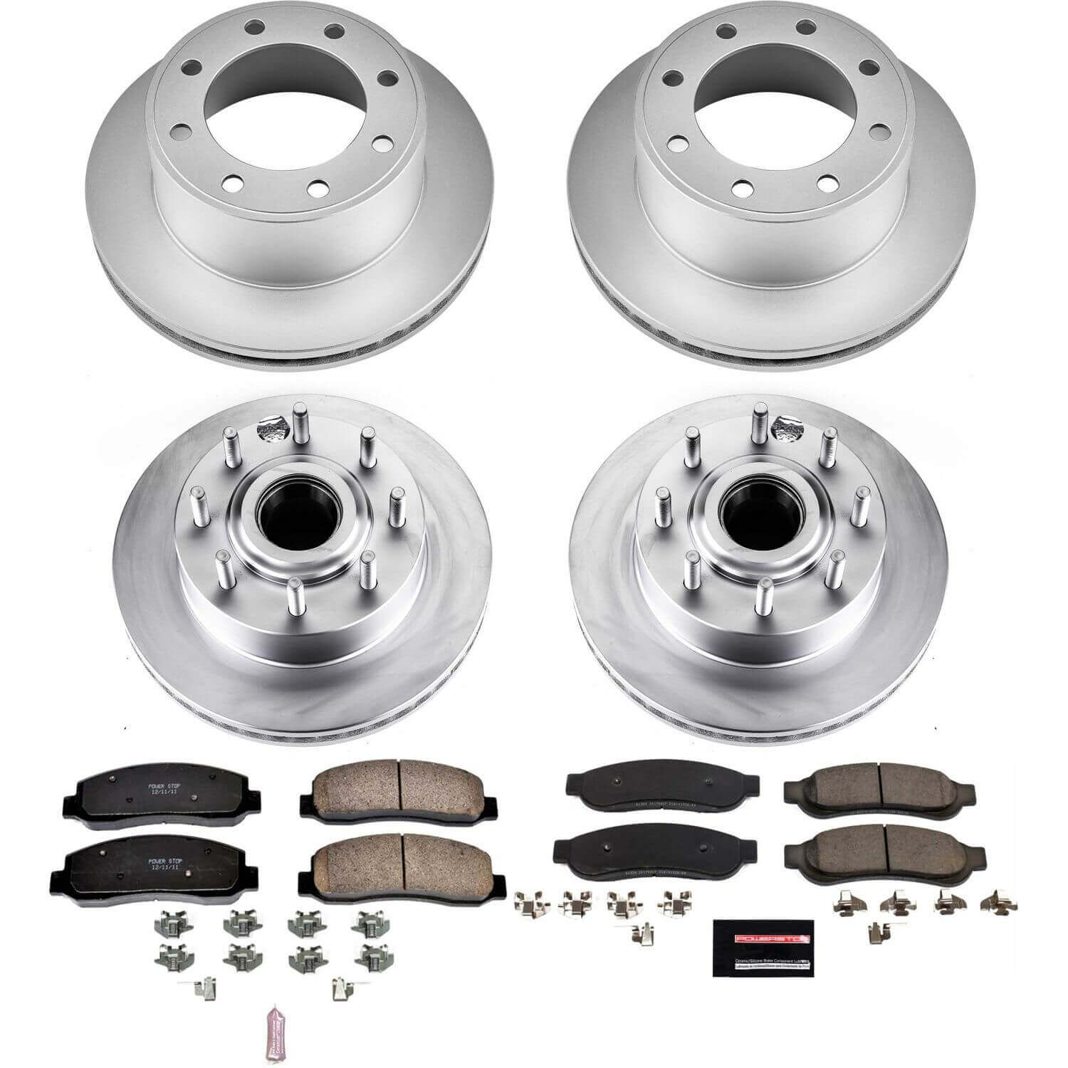 Power Stop CRK5590 - Z17 Evolution Front And Rear Brake Kit vehicle fitment brake part