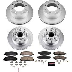 Power Stop CRK5590 - Z17 Evolution Front And Rear Brake Kit vehicle fitment brake part