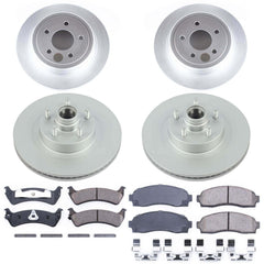 Power Stop CRK5593 Z17 Evolution Front And Rear Pad And Rotor Kit for 2003 Ford Explorer Sport Rear Wheel Drive product image