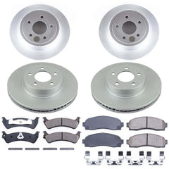 Power Stop CRK5595 Z17 Evolution Front And Rear Brake Kit for 2003 Ford Explorer Sport 4 Wheel Drive product image