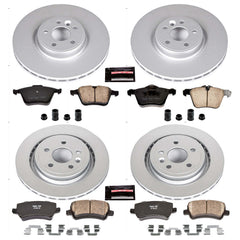 Power Stop CRK5617 - Z23 Evolution Sport Front And Rear Brake Kit vehicle fitment brake part