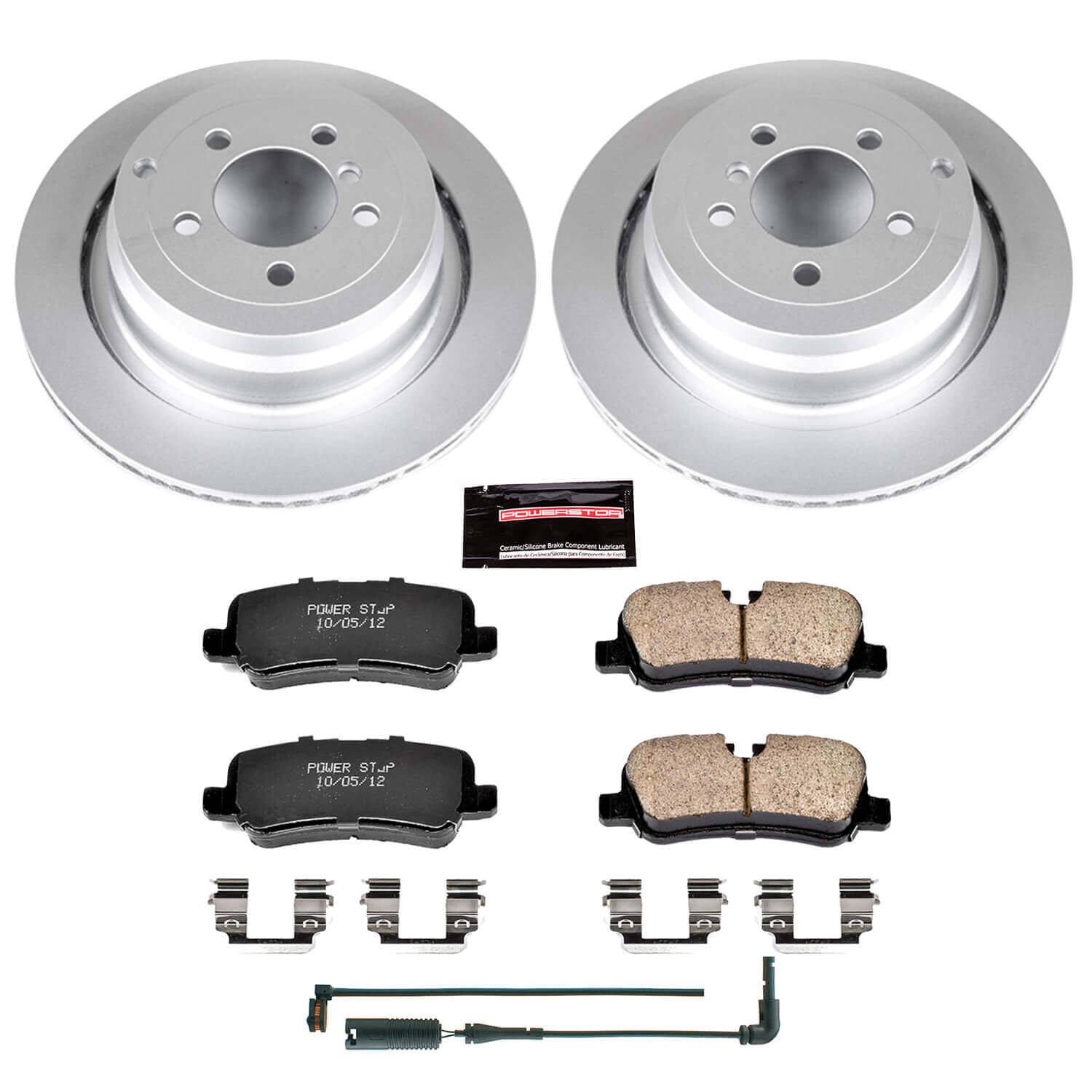 Power Stop CRK5624 - Z23 Evolution Sport Rear Brake Kit vehicle fitment brake part