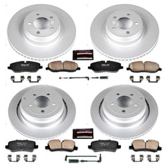 Power Stop CRK5632 - Z23 Evolution Sport Front And Rear Brake Kit vehicle fitment brake part