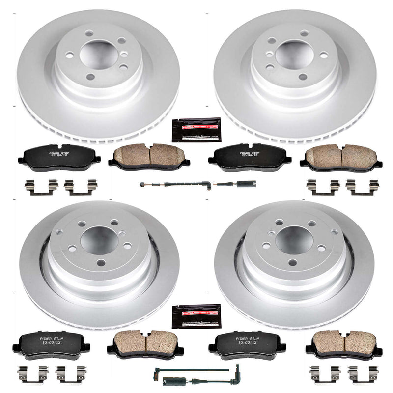 Power Stop CRK5632 - Z23 Evolution Sport Front And Rear Brake Kit vehicle fitment brake part
