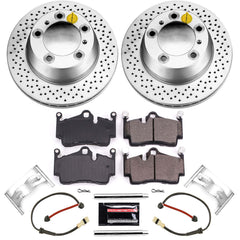 Power Stop CRK5633 Z17 Evolution Plus Rear Brake Kit for 2005-2012 Porsche Boxster product image