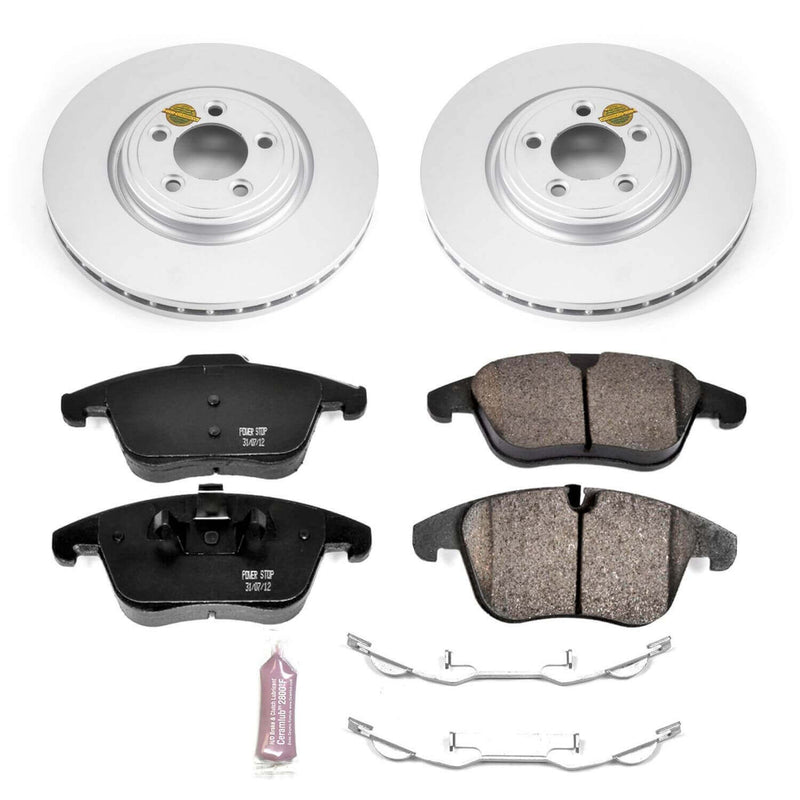 Power Stop CRK5636 Z23 Evolution Sport Front Brake Kit for 2006 Jaguar S-Type Base, Vdp Edition product image