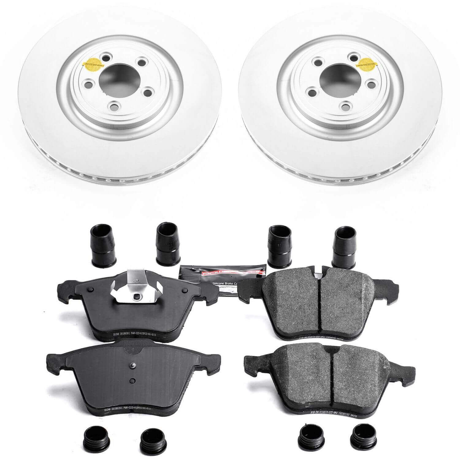 Power Stop CRK5638 Z23 Evolution Sport Front Brake Kit for 2006-2008 Jaguar S-Type R product image