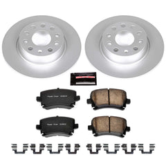 Power Stop CRK5666 - Z23 Evolution Sport Rear Brake Kit vehicle fitment brake part