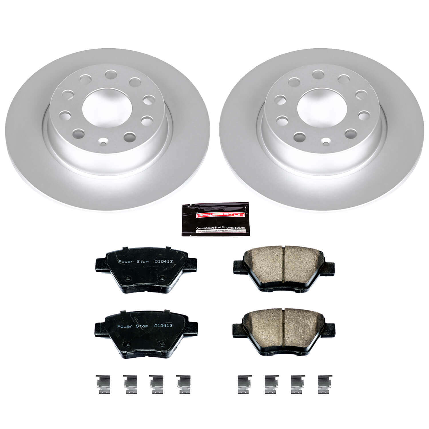 Power Stop CRK5667 - Z23 Evolution Sport Rear Brake Kit vehicle fitment brake part