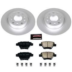 Power Stop CRK5667 - Z23 Evolution Sport Rear Brake Kit vehicle fitment brake part