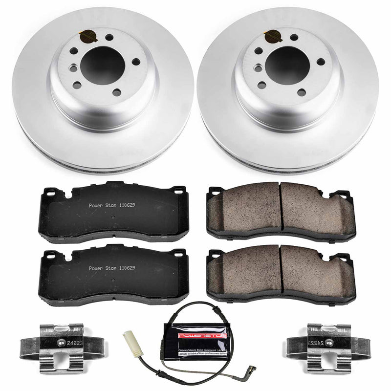 Power Stop CRK5685 Z23 Evolution Geomet Coated Front Pad And Rotor Kit for 2008-2010 BMW 135I product image