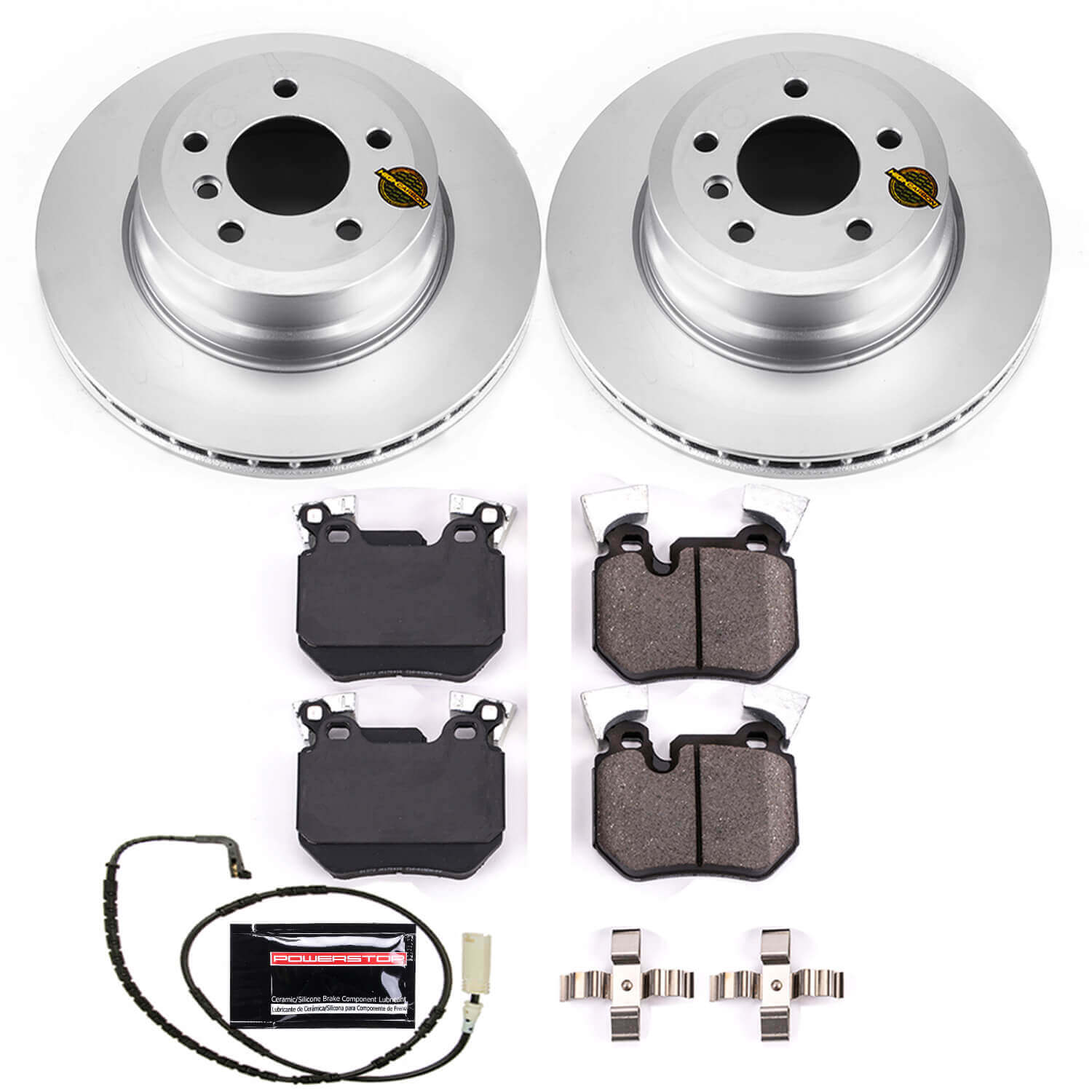 Power Stop CRK5688 Z23 Evolution Sport Rear Brake Kit for 2008-2010 BMW 135I product image