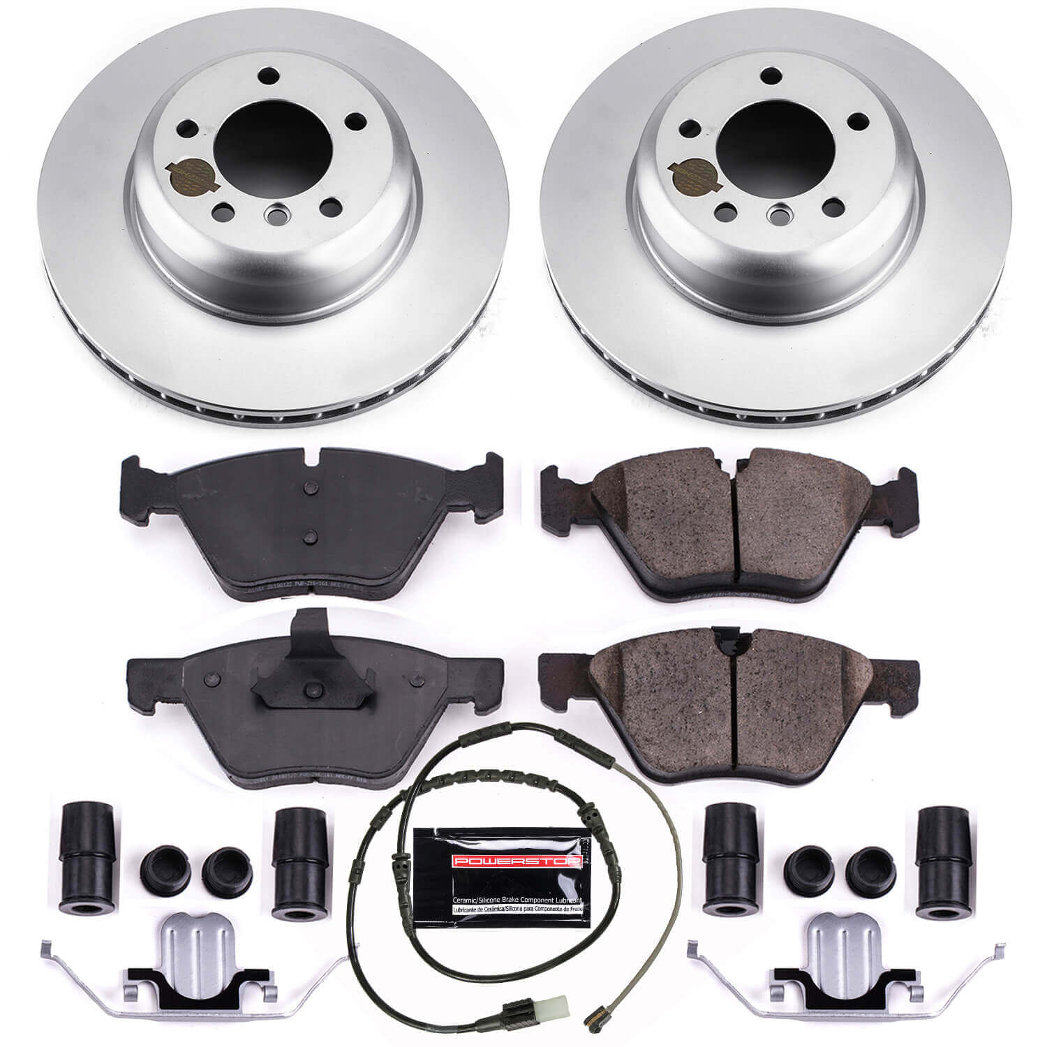 Power Stop CRK5691 Z23 Evolution Geomet Coated Front Pad And Rotor Kit for 2010 BMW Z4 product image