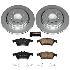 Power Stop CRK5698 - Z23 Evolution Sport Rear Brake Kit vehicle fitment brake part