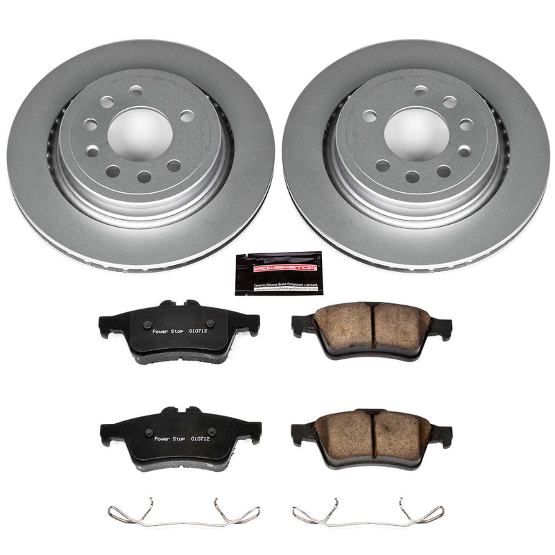 Power Stop CRK5698 - Z23 Evolution Sport Rear Brake Kit vehicle fitment brake part