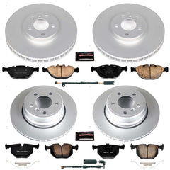 Power Stop CRK5733 - Z23 Evolution Sport Front And Rear Brake Kit vehicle fitment brake part