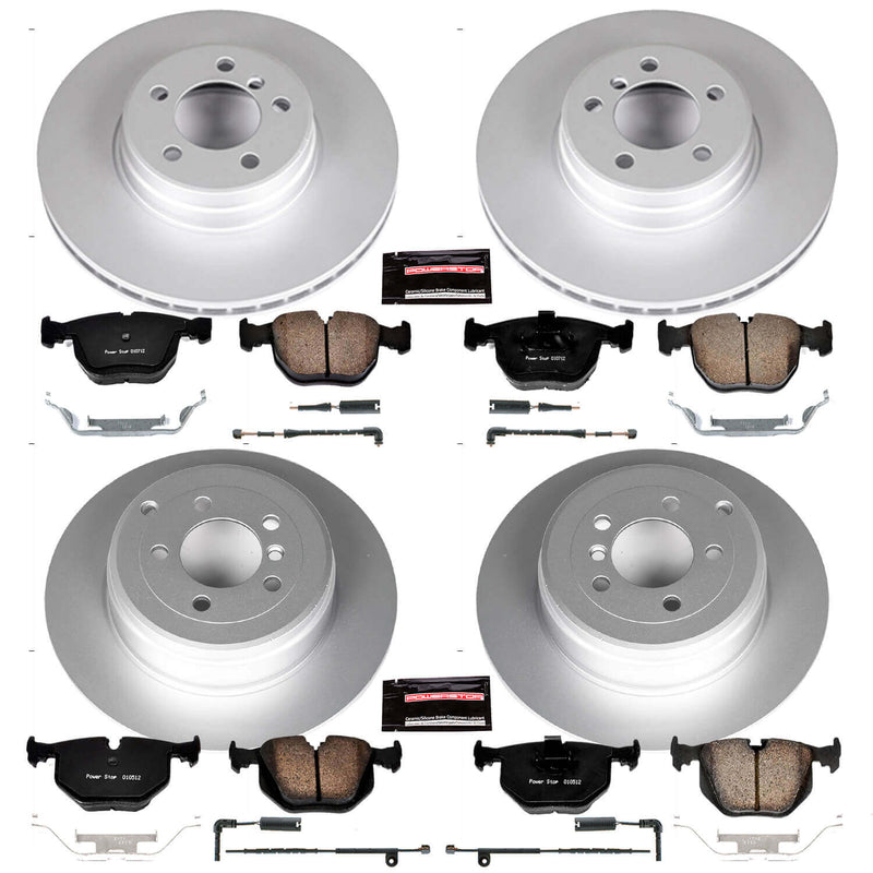 Power Stop CRK5741 - Z23 Evolution Sport Front And Rear Brake Kit vehicle fitment brake part
